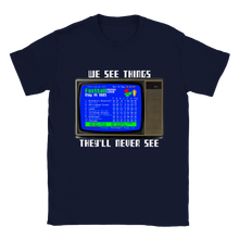 Load image into Gallery viewer, 'Ceefax' Unisex T-shirt