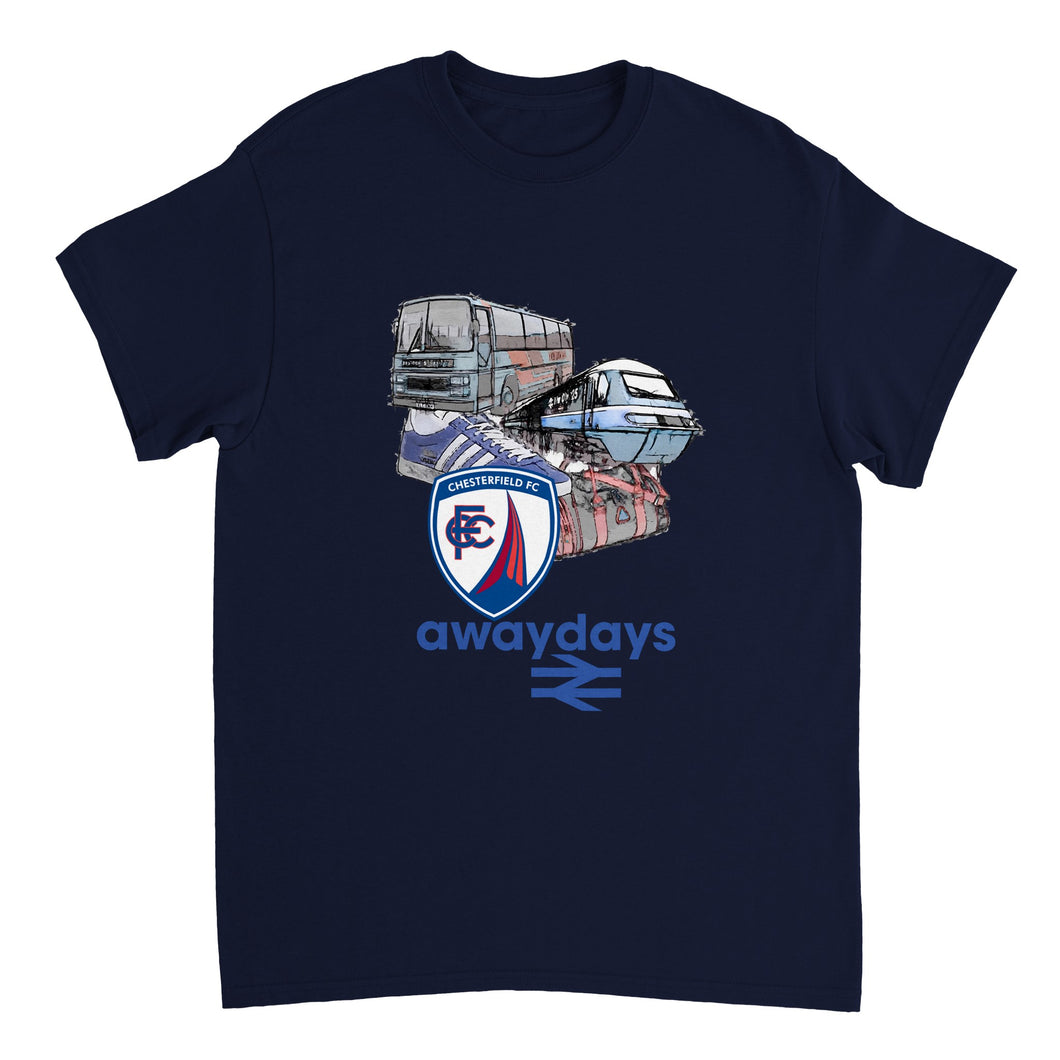 'Awaydays' Chesterfield Heavyweight Unisex T-shirt