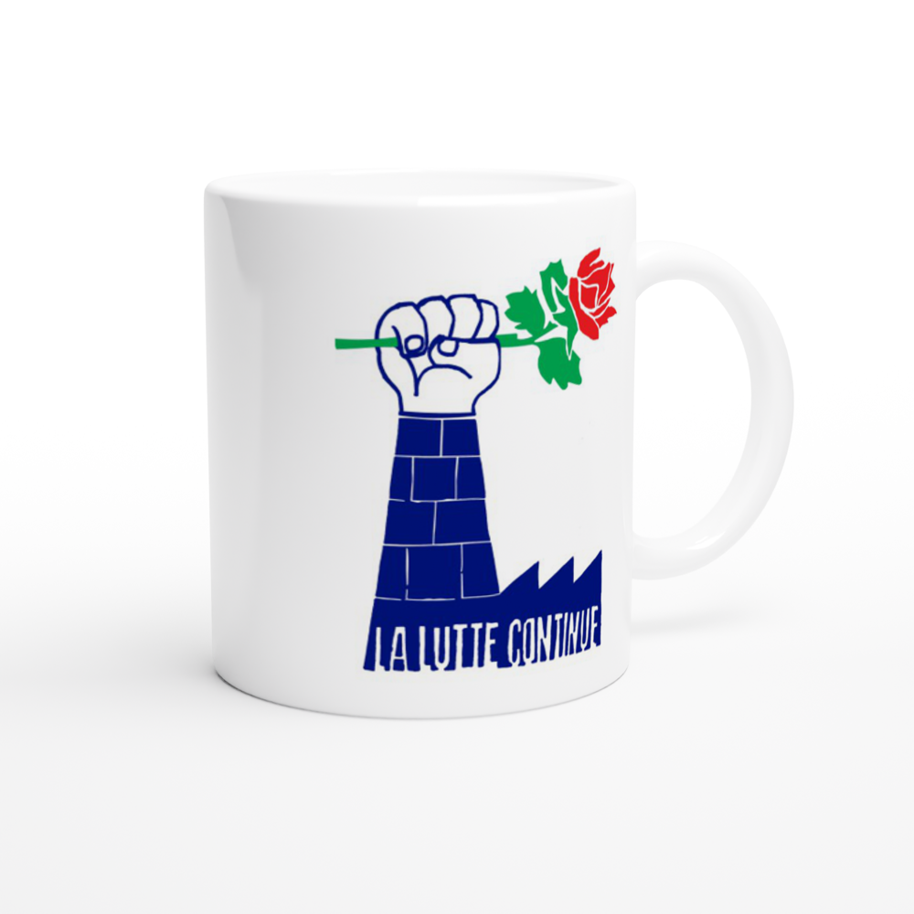 'La Lutte' 11oz Ceramic Mug